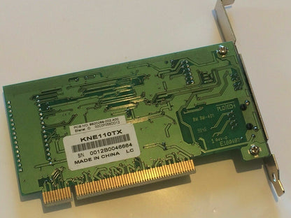 KNE110TX PCI KINGSTON 10/100 NETWORK CARD ad2v11
