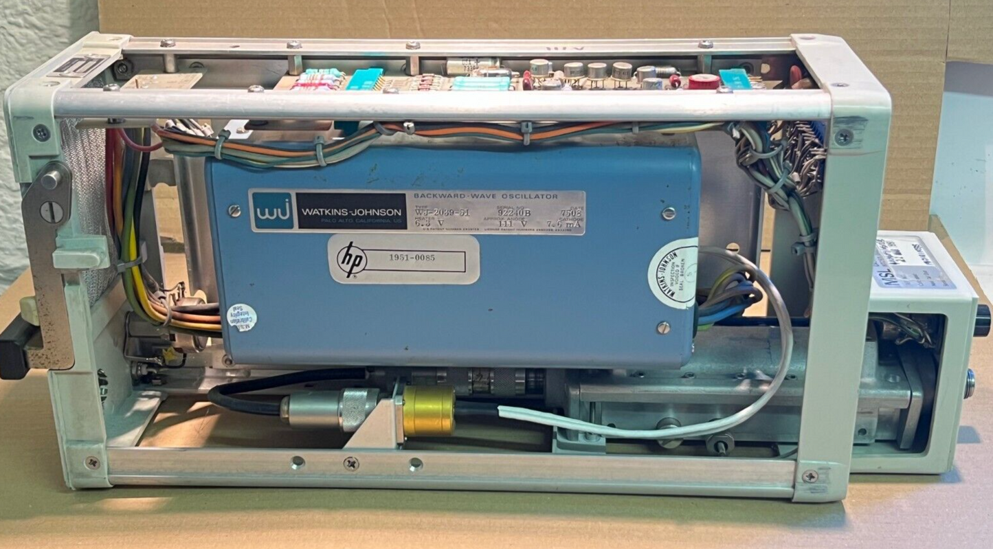 HP 8694B 8.0 - 12.4 GHz Sweep Oscillator RF Plug In fce1e