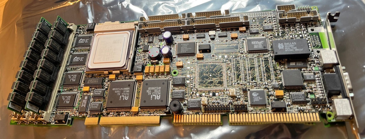 MICROBUS MAT-840 ISA SINGLE BOARD COMPUTER SBC AMD K6-2/300AFR fd3f*