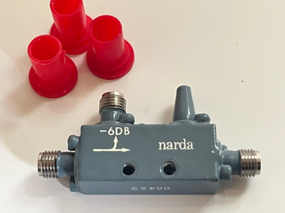 NARDA 4013C-6 SMA DIRECTIONAL COUPLER 6dB 2 - 4GHz NEW FBA10A67