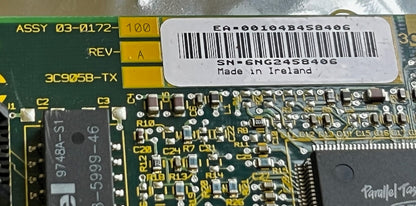 3C905B-TX 03-0172-100 PCI NETWORK CARD 3-COM fd3d3