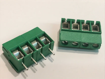 4 WAY PCB TERMINAL BLOCK CONNECTOR 5mm PITCH 17.5A BEST QUALITY EUROCLAMP blb129