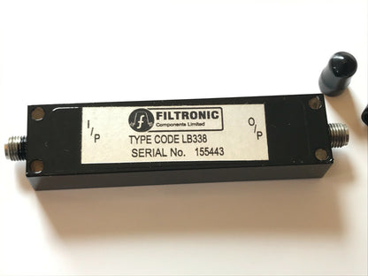 FILTRONIC LB338 SMA RF FILTER fd5e50