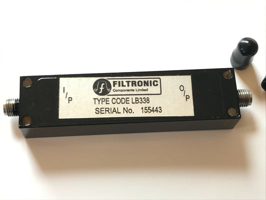 FILTRONIC LB338 SMA RF FILTER fd5e50