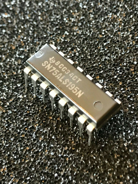 SN75ALS195N ORIGINAL TEXAS INSTRUMENTS QUAD RECEIVER CHIP UK STOCK x1 fcb16.84