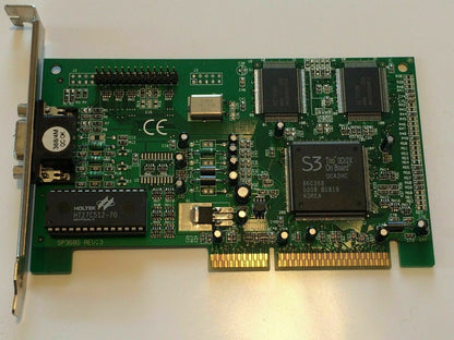 SP368/4MB S3 TRIO 3D/2X ON BOARD LEGACY SVGA GRAPHICS AGP CARD ad2J31
