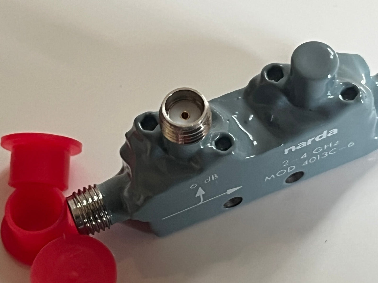 NARDA 4013C-6 SMA DIRECTIONAL COUPLER 6dB 2 - 4GHz NEW FBA10A67