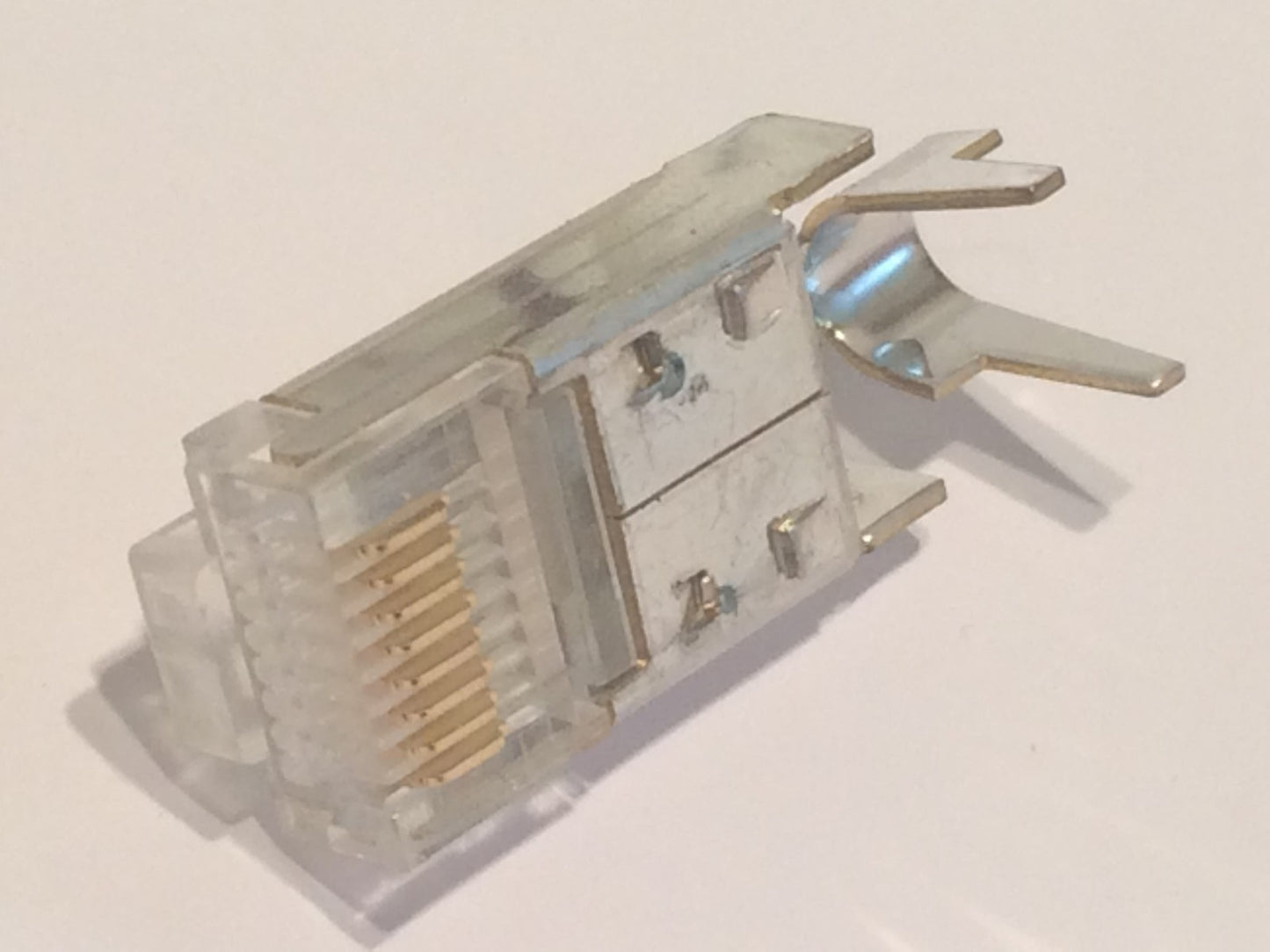 SUPERIOR QUALITY 8P8C 8 WAY RJ45 PLUGS PACK OF 5 fd5c1