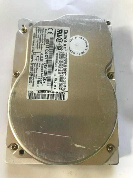 QUANTUM 840AT TR84A231 REV01-D 840MB IDE HARD DRIVE aa4ac1