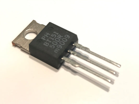 ORIGINAL PHILIPS BT151-500R TO220 12A 500V THYRISTOR SCR (x1) ad1x24