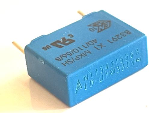 100nF u1M 0.1uF 330V X1 RATED POLYPROPYLENE MKP CAPACITOR (X1) EPCOS fca12.9