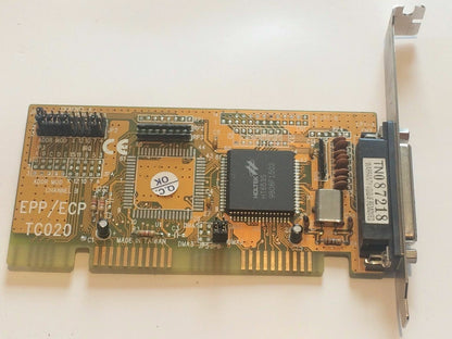 BYTE RUNNER TC020 16 BIT ISA EPP / ECP PARALELL PORT CARD ad2T6