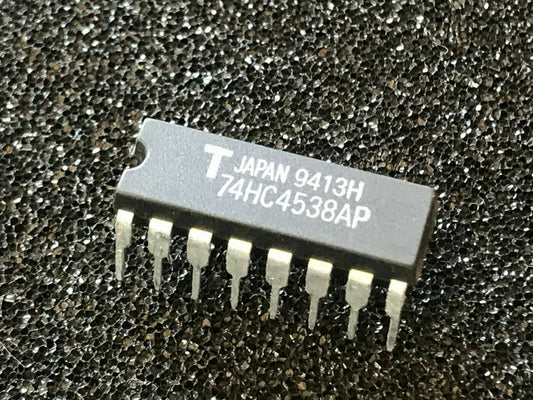 ORIGINAL TOSHIBA 74HC4538AP 16 PIN DIL CHIP UK STOCK x1 fcb27.11