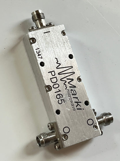 MARKI PD0165 ULTRA WIDEBAND 65GHz 1.85MM RF POWER DIVIDER COMBINER ae1w84