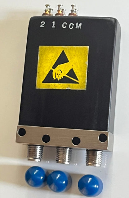 NARDA SEM123D RF SMA FAIL SAFE COAXIAL RELAY 18GHz 28Vdc SPDT AD2N28