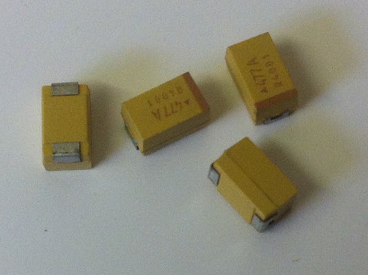 470UF 10V SURFACE MOUNT TANTALUM CAPACITOR CASE D (x1) TAJD477K010H bdb38a