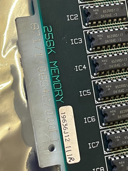 MEMORY PCB WITH 84 X 4164 NEC DRAM MEMORY CHIPS D4164C-3