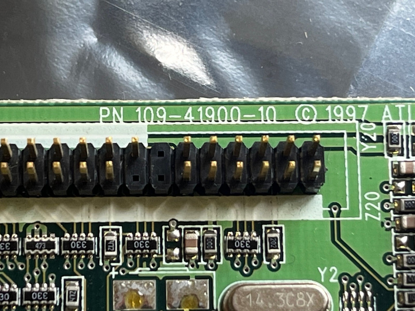 ATI 109-41900-10 3D RAGE PRO VIDEO GRAPHICS 4MB PCI CARD fd3d4