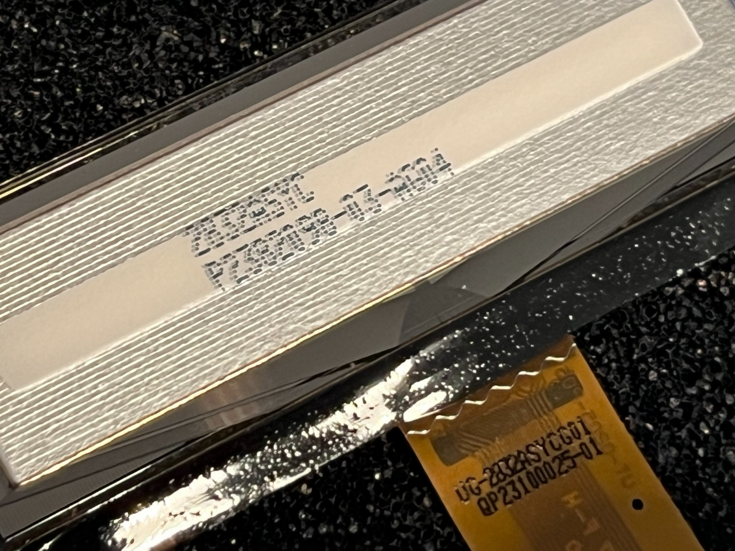 DD-12832YW-1A 2.38in Yellow OLED Display 128 x 32 RS 554-324 ad1m36
