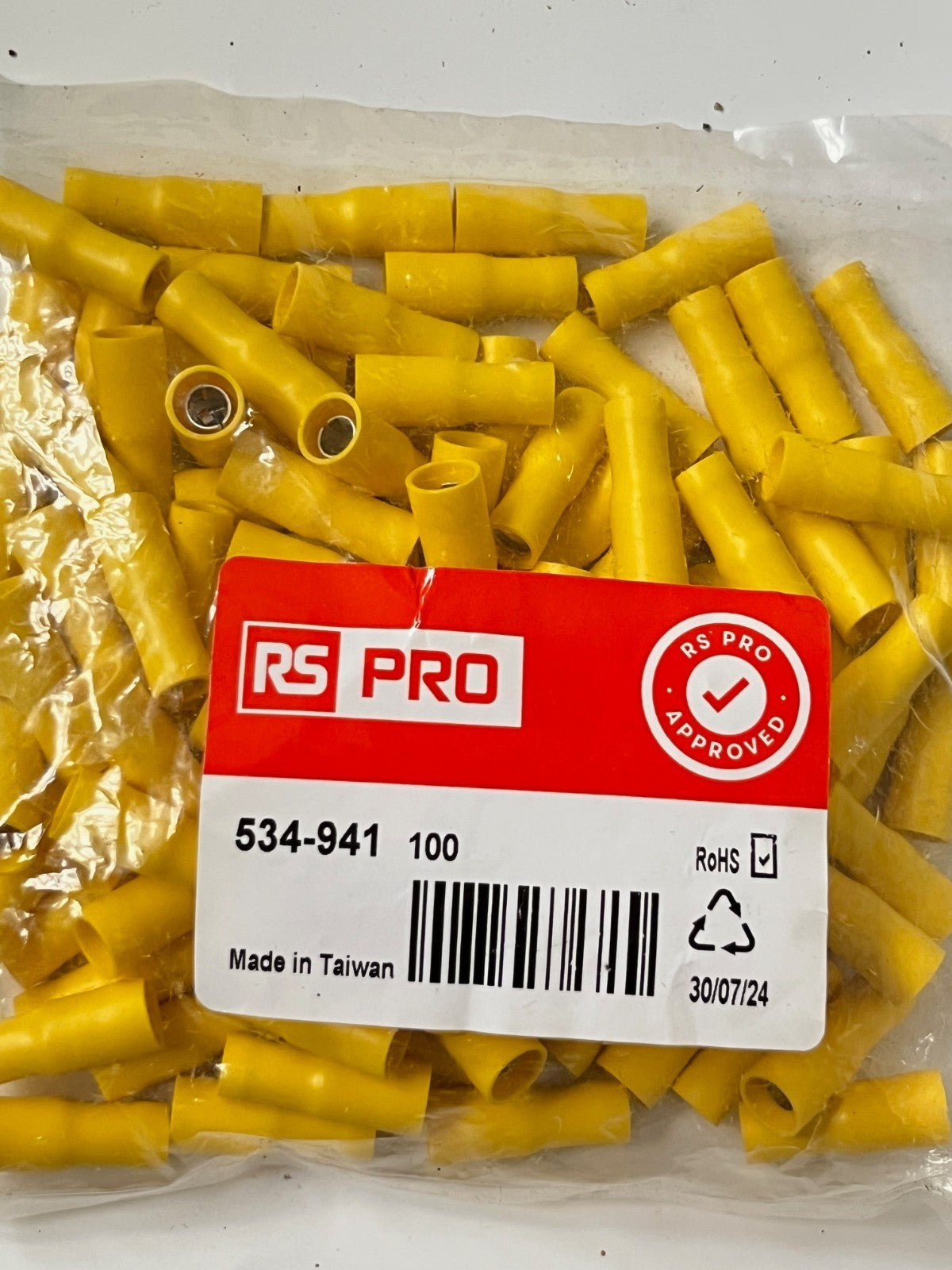 INSULATED CRIMP TERMINALS BEST RS QUALITY ALL TYPES PACKS OF 100 CHEAP fcb22