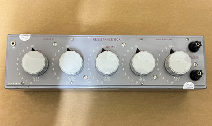 CROPICO PRECISION EXTREME ACCURACY RESISTANCE DECADE BOX 0.1R - 11.1K Ohm ad2~6