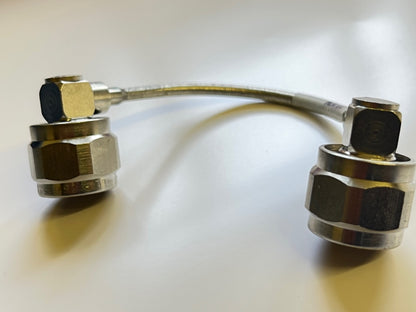 N TYPE MALE TO MALE 50 OHM SEMI RIGID LINK CABLE RADIALL blb2