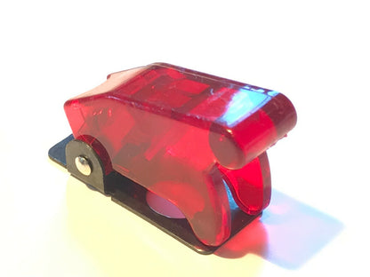 TOGGLE SWITCH GUARD PROTECTOR SPRING LOADED COVER ALL COLOURS fcb21