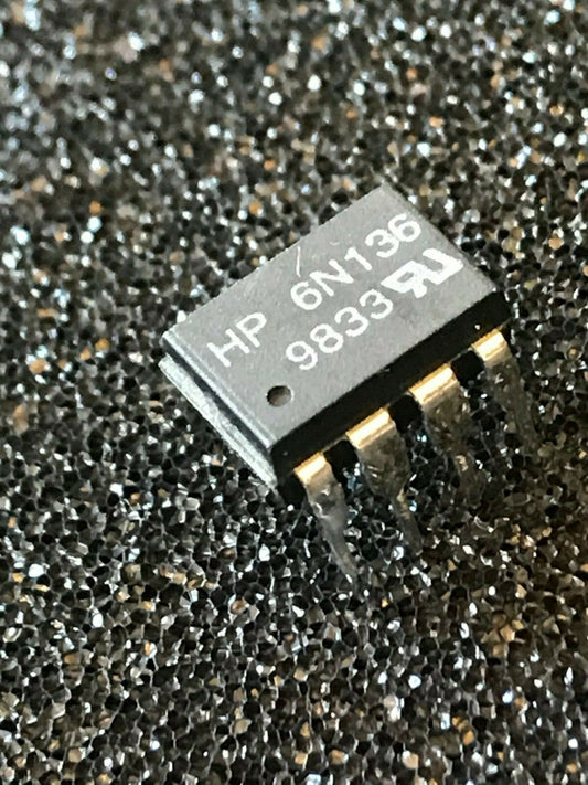 6N136 ORIGINAL HP OPTO COUPLER CHIP UK STOCK x1 fcb16.85