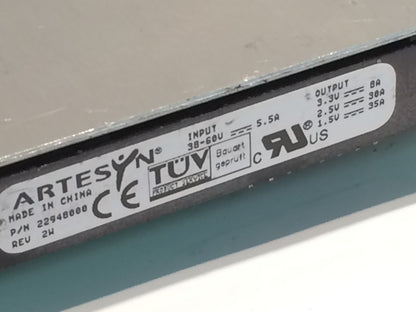 ARTESYN 22948000 DC-DC CONVERTER 38-60v IN 1.5v 35A 2.5v 30A 3.3v 8A OUT blb4