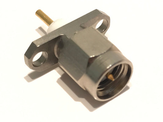 RADIAL 2 HOLE MOUNT SMA MALE STAINLESS STEEL PREMIUM QUALITY bda39B