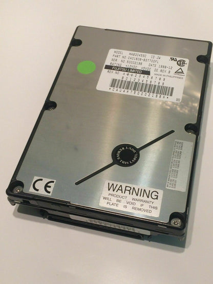 FUJITSU MAB3045SC 4.5GB SCA SCSI HARD DRIVE CAO1606-B37700FL fbc1bj