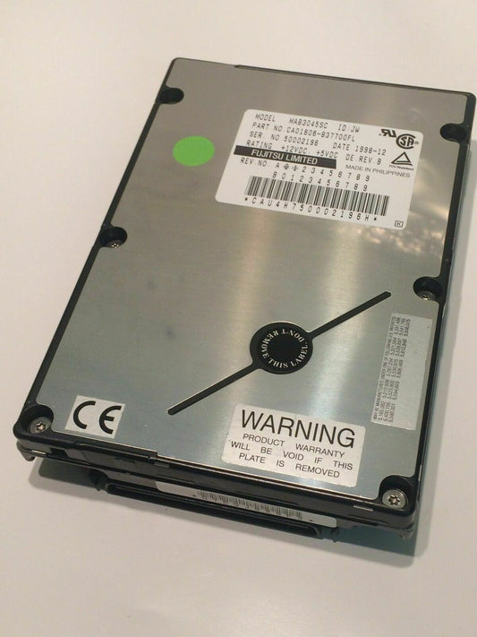 FUJITSU MAB3045SC 4.5GB SCA SCSI HARD DRIVE CAO1606-B37700FL fbc1bj