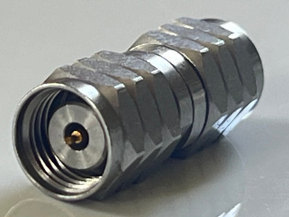 1.85MM MALE - 1.85MM MALE RF MICROWAVE 67GHZ ADAPTER PREMIUM QUALITY AE1W93