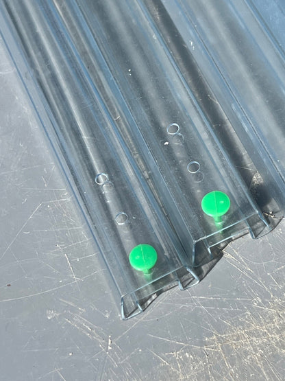 IC CHIP STORAGE TUBES WIDE BODY FOR DIP DIL 24 28 32 40 EPROM – PACK OF 5PCS