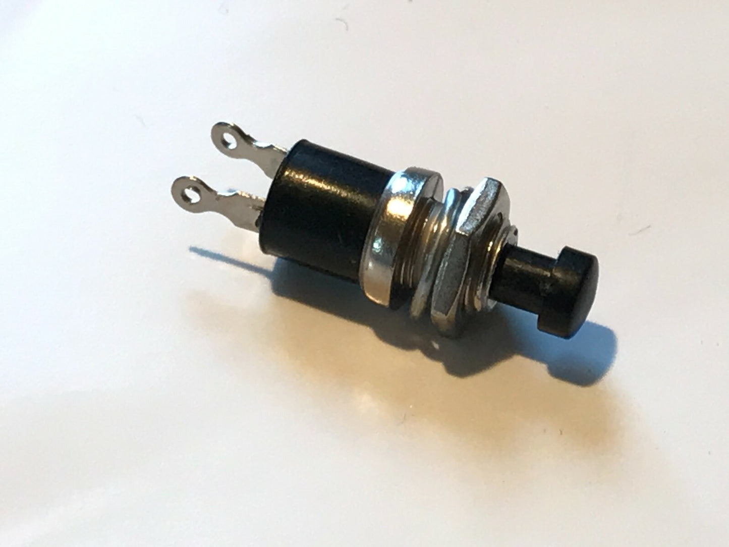 MINI PANEL MOUNT PUSH SWITCH PUSH TO MAKE ALL COLOURS (x1) faa13B