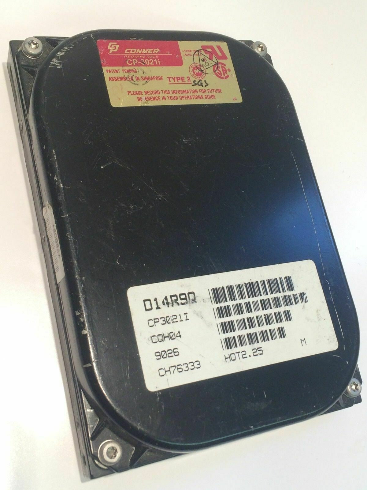 CONNER CP-3021i 20MB IDE HARD DISC DRIVE fbc1e4