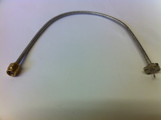 BELDEN 20GHZ THICK FLEXIBLE SEMI RIGID CABLE SMA TO OPEN END fd1a37