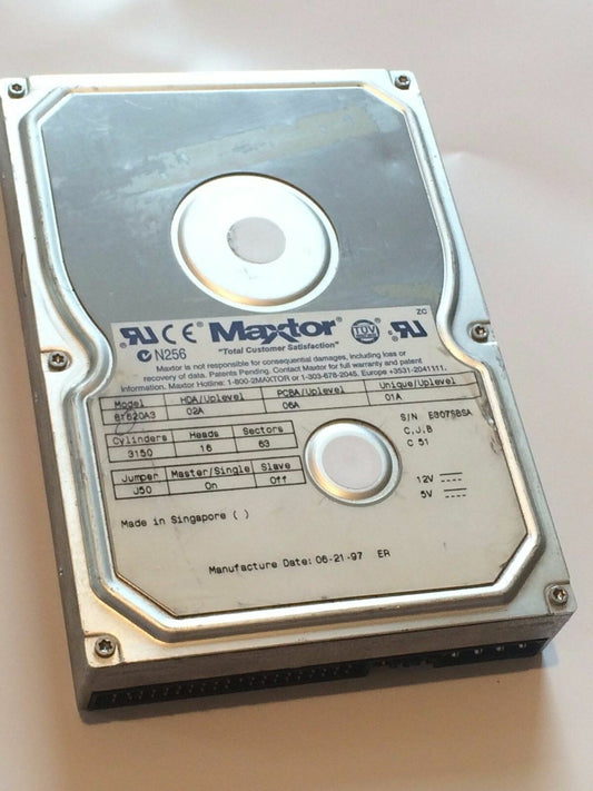 MAXTOR 82100D4 03A 10A 33A 2.1GB IDE HARD DRIVE aa4bb20