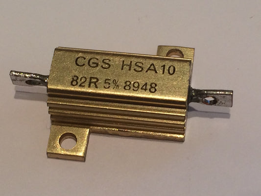 82 OHM 82R 10W METAL CLAD POWER RESISTOR MIL SPEC fd5c44