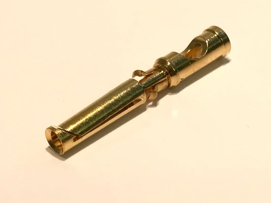 MRAC REMOVABLE GOLD PLATED FEMALE CONTACT .062 SOLDER 100-1014S x1 fd5g46