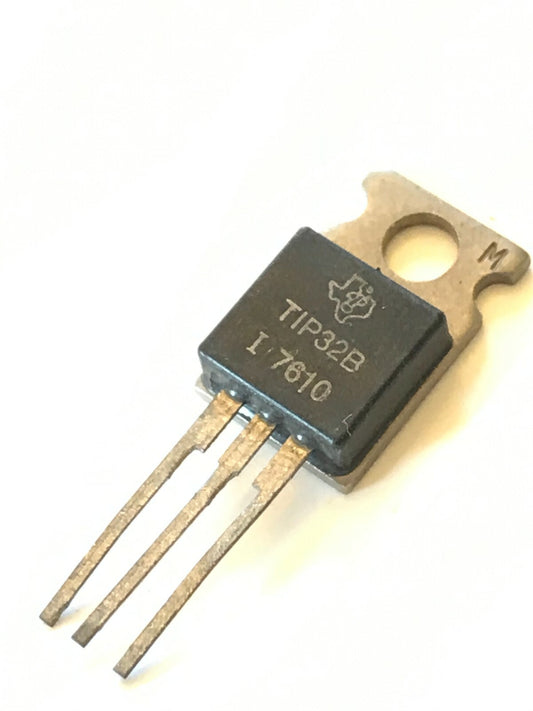 ORIGINAL VINTAGE TEXAS TIP32B TO220 NPN 3A 80V (x1) UK STOCK fd7d51