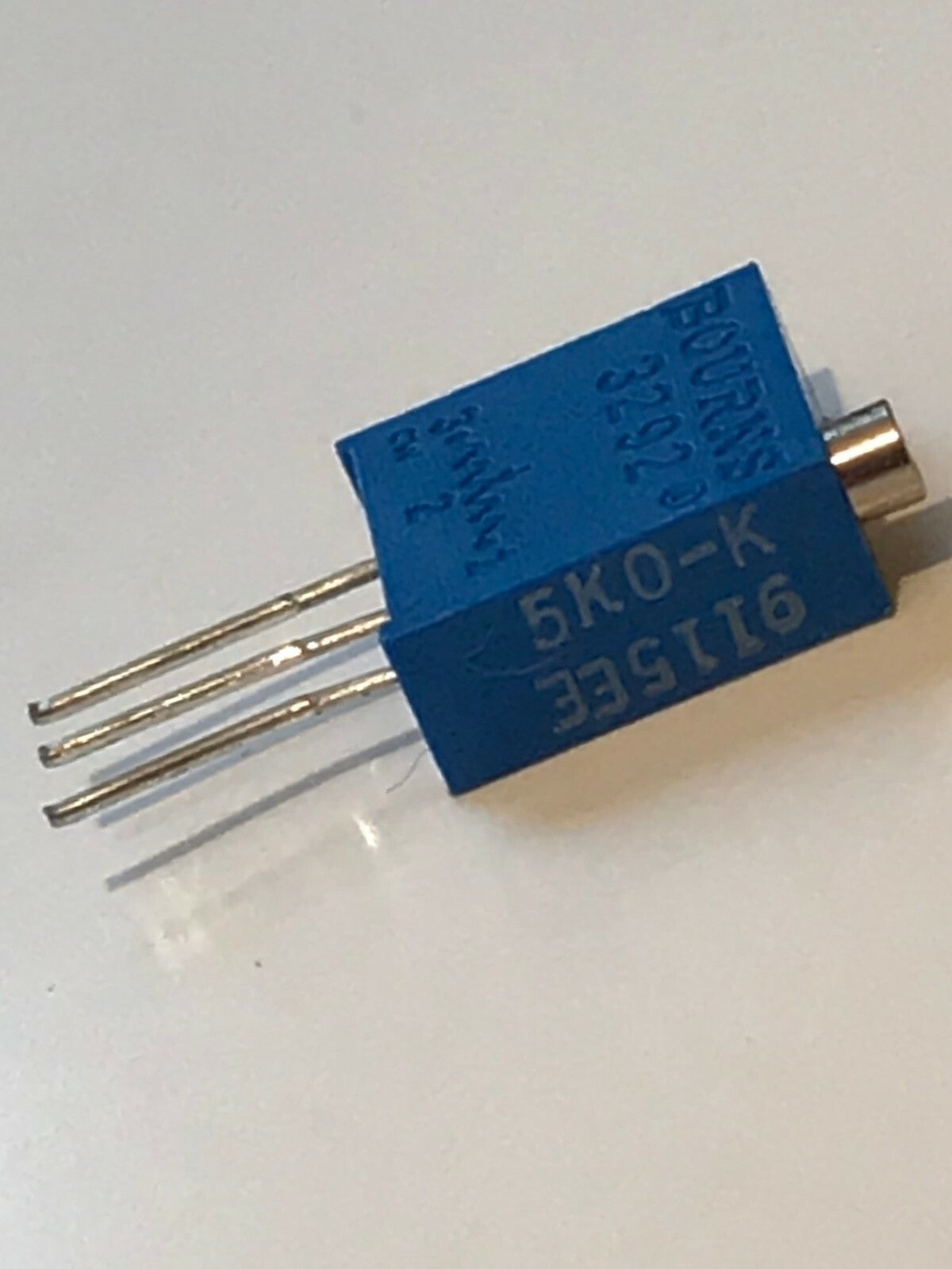 BOURNS 5K OHM 0.5W MULTI TURN TRIMPOT VARIABLE RESISTOR 3292W-1-502 fcb25.17