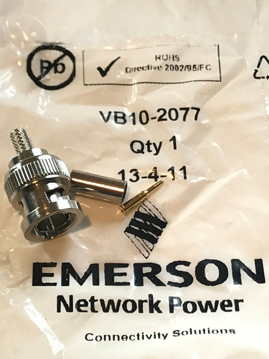 BEST QUALITY BNC PLUG 75 OHM MALE CRIMP TYPE FOR RG59 CABLE (x1) bsc3b