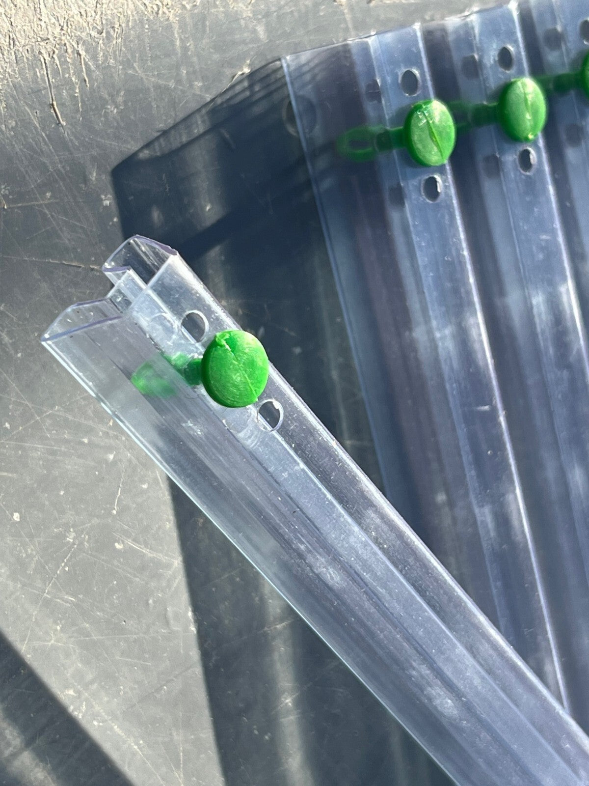 IC CHIP STORAGE TUBES 0.3" FOR STANDARD DIP DIL 74 SERIES CHIPS PACK OF 5PC