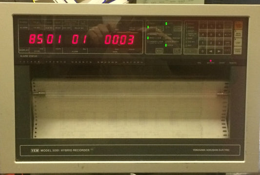 YOKOGAWA 3081 HYBRID RECORDER PAPER CHART RECORDER fce2c