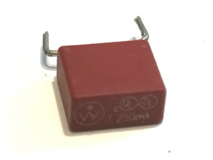 250mA TIME DELAY RADIAL MINIATURE WIRE ENDED FUSE (x1) fba18L