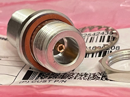 SUHNER N TYPE FEMALE TO N FEMALE BULKHEAD ADAPTER 34_N-50-0-1/133 AD2N23