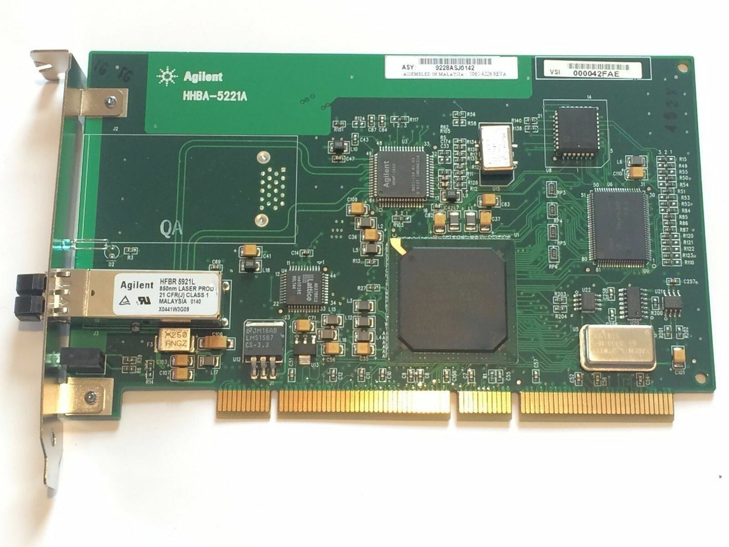 AGILENT HHBA-5221A FIBER CARD NEW AND UNUSED ad2j9