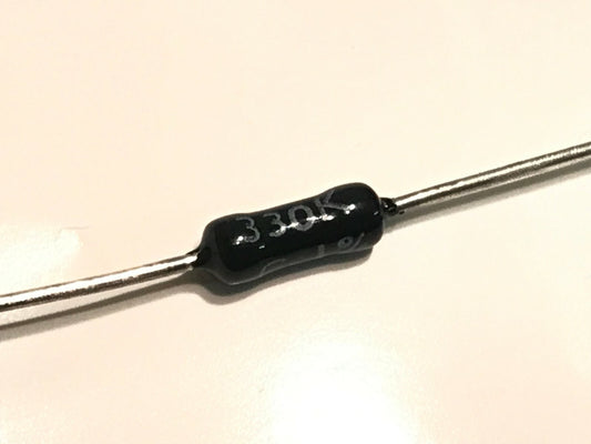 330K OHM 1% 0.5W H4 HOLCO METAL FILM PRECISION RESISTOR (X1) fcb14.45