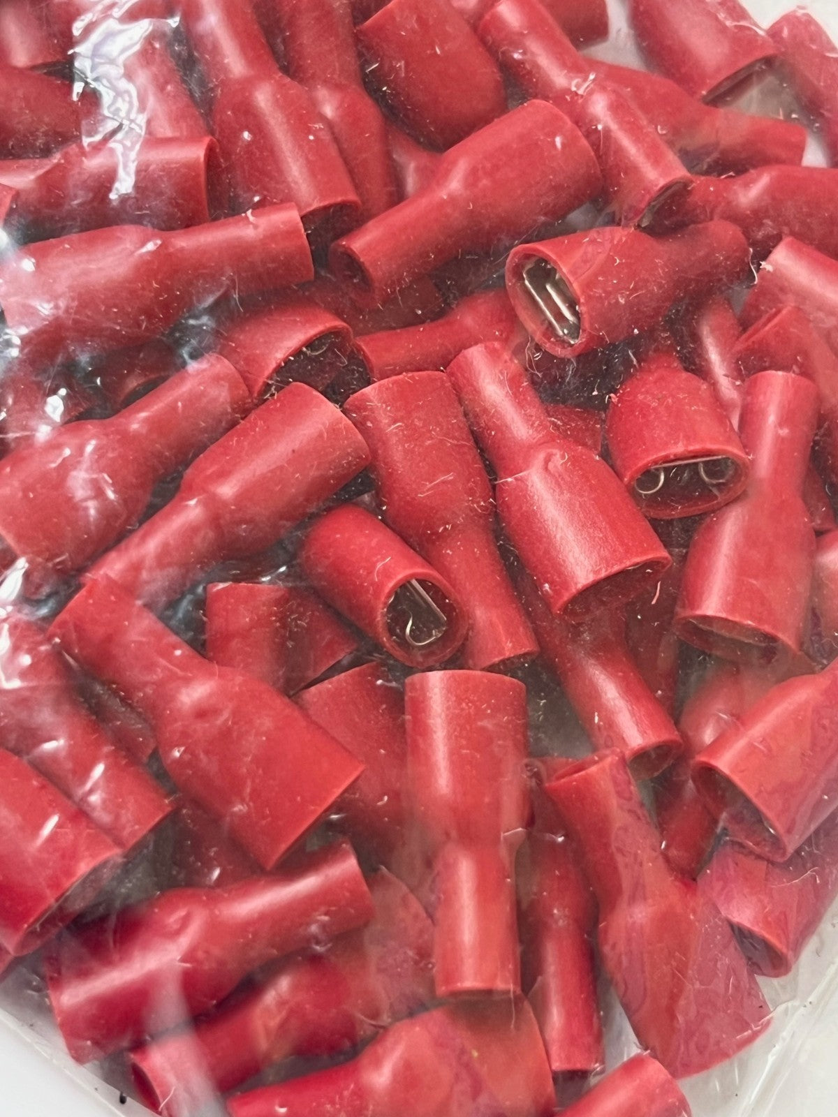 INSULATED CRIMP TERMINALS BEST RS QUALITY ALL TYPES PACKS OF 100 CHEAP fcb22